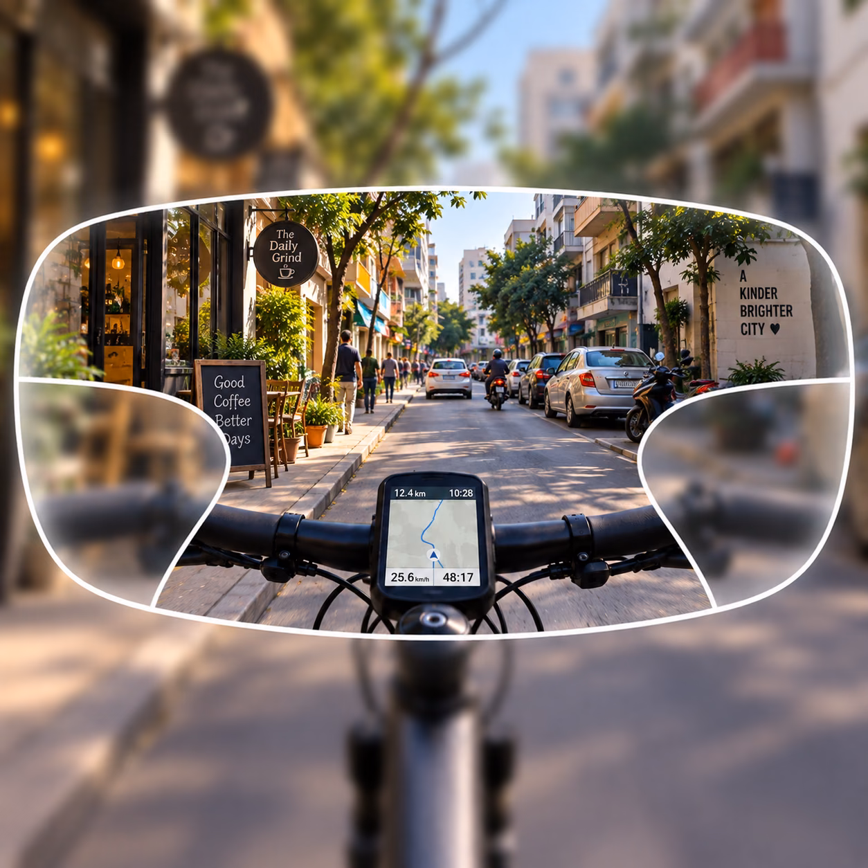 See with Minimal distractions