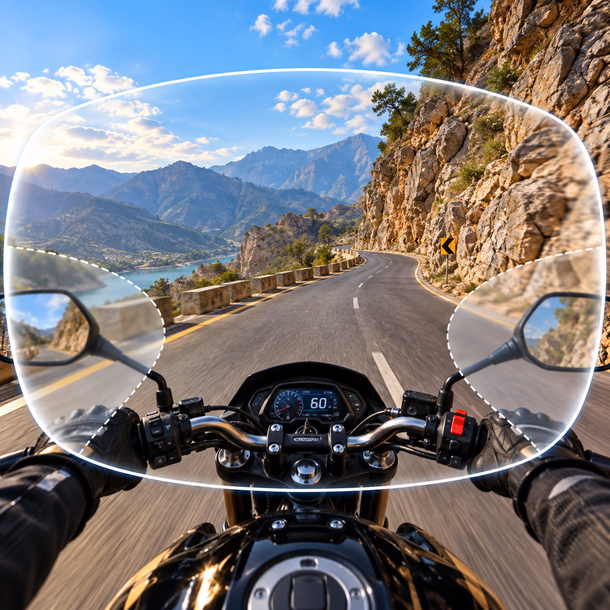See with Minimal distractions